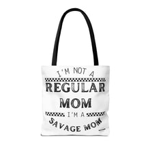 Load image into Gallery viewer, Regular Mom Black Tote