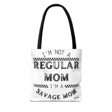Load image into Gallery viewer, Regular Mom Black Tote