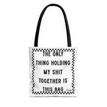 Load image into Gallery viewer, Holding My Shit Together Tote Black