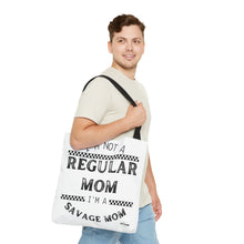Load image into Gallery viewer, Regular Mom Black Tote