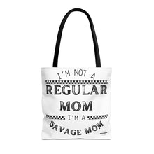 Load image into Gallery viewer, Regular Mom Black Tote