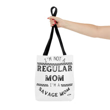Load image into Gallery viewer, Regular Mom Black Tote