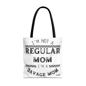 Regular Mom Black Tote