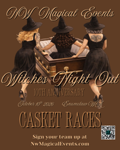 Load image into Gallery viewer, Witches Night Out Casket Race Team Sign up