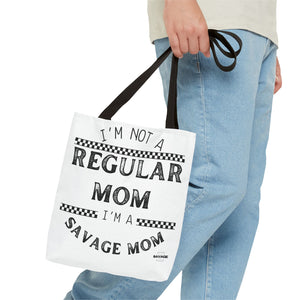 Regular Mom Black Tote