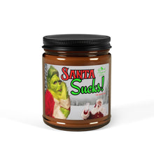 Load image into Gallery viewer, &quot;Santa Sucks!&quot; Candle
