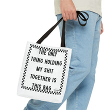 Load image into Gallery viewer, Holding My Shit Together Tote Black