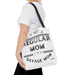 Regular Mom Black Tote