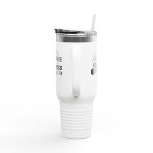 Savage Moms Club Travel Mug, 40oz Insulated